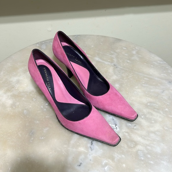Kenneth Cole New York Shoes - Kenneth Cole pink/purplish pumps/heels